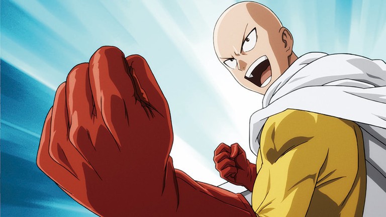 Does Saitama ever become an S-Class hero in One Punch Man manga?